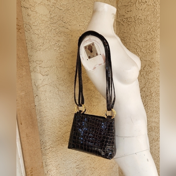 VINTAGE‎ BALLY LEATHER CONVERTIBLE BAG - Picture 10 of 10